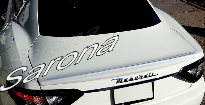 Custom Maserati Gran Turismo  Coupe Trunk Wing (2008 - 2013) - $590.00 (Part #MR-004-TW)